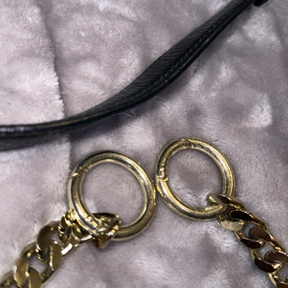 Versace black leather satchel / shoulder bag - Picture 10 of 11